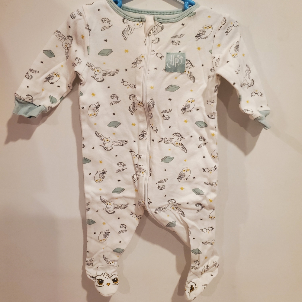 Harry Potter 3-6 Month Footie Pyjamas